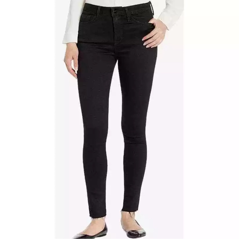 Sam Edelman The Stiletto High Rise Skinny Crop Black Jeans Size 26 NWOT